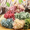 thumbnail image 1 of Riguas Artificial Flower Realistic Not Wither No Watering Non-fading Exquisite Scene Layout Wedding Bouquet Simulation Hydrangea for Living Room, 1 of 8