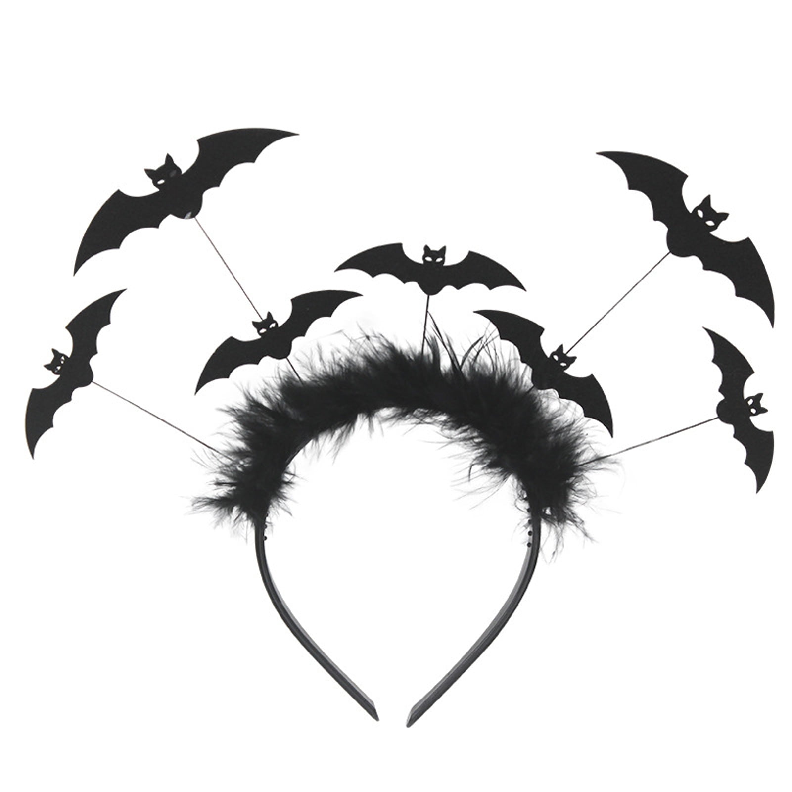 Riguas Halloween Headband Bat Pattern Decoration Create Spooky Zombie