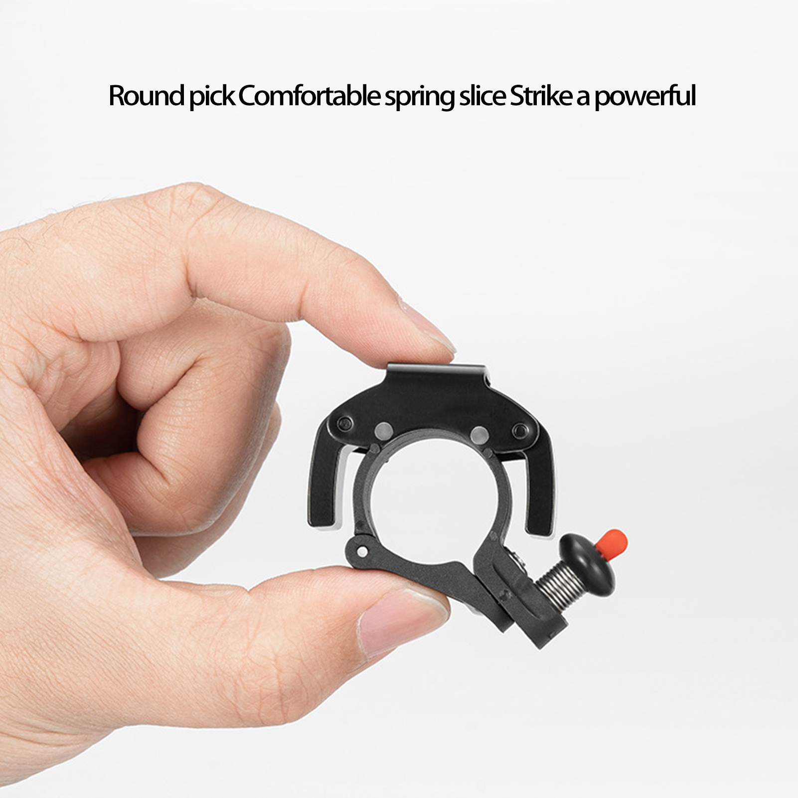 Riguas Mountain Bike Bell High Decibel Mini Size Easy Installation Clear Ringing Sound