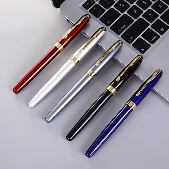 Riguas Signature Pen Comfortable Grip Metal Business Pen Smooth Writing Durable Elegant Pen for Office Home
