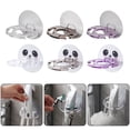 thumbnail image 1 of Riguas Toothbrush Toothpaste Holder Strong Load-bearing Punch Free Wall Mounted Shaver Organizer Toothbrush Storage Rack, 1 of 8