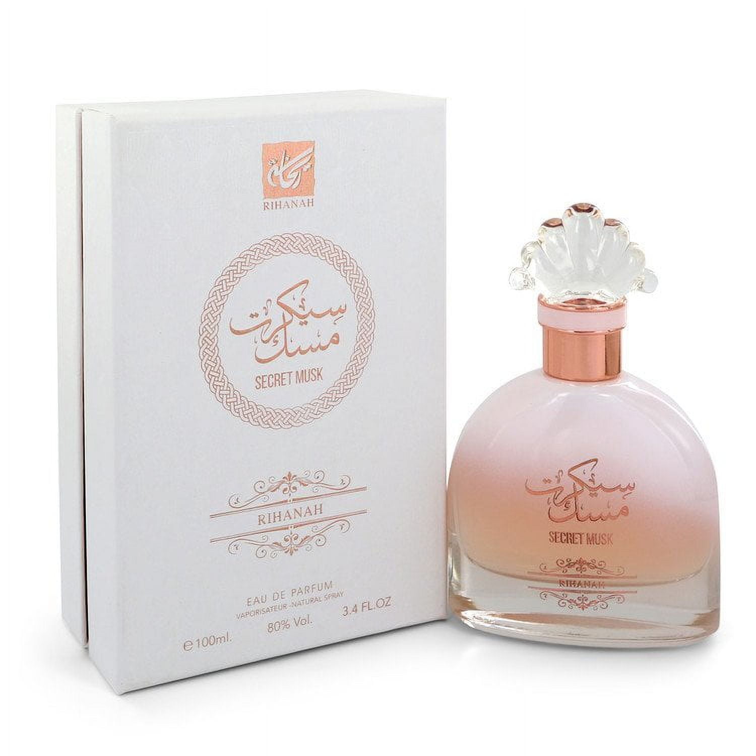 Rihanah Secret Musk Eau De Parfum Spray By Rihanah - 3.4 oz Rihanah Secret Musk Eau De Parfum Spray By Rihanah - 3.4 oz