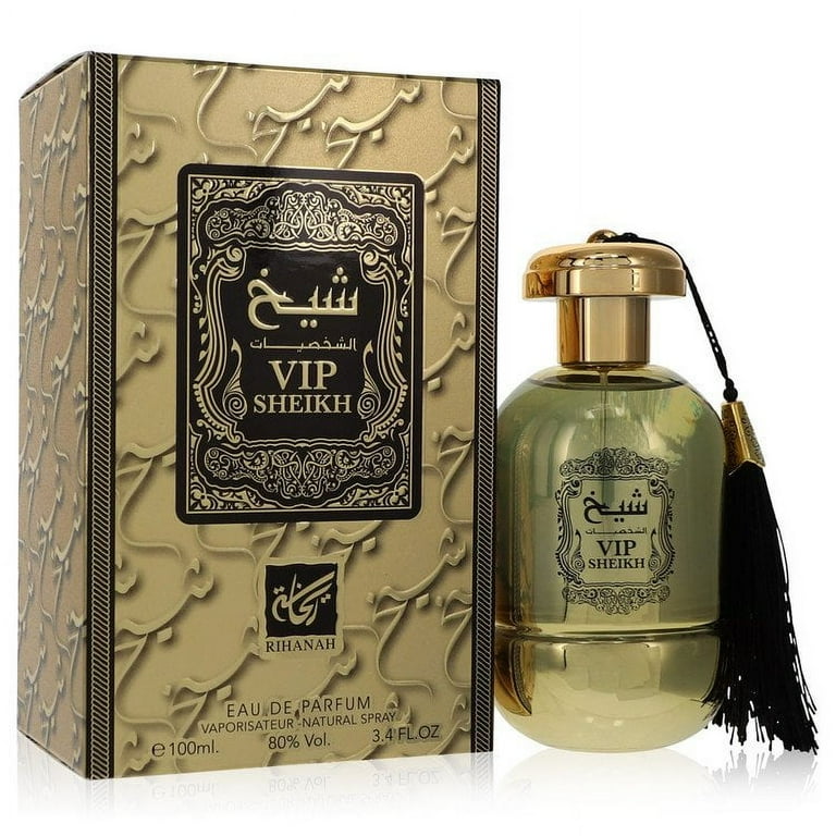 Rihanah Vip Sheikh Eau De Parfum Spray (Unisex) By Rihanah - 3.4 oz Rihanah Vip Sheikh Eau De Parfum Spray (Unisex) By Rihanah - 3.4 oz