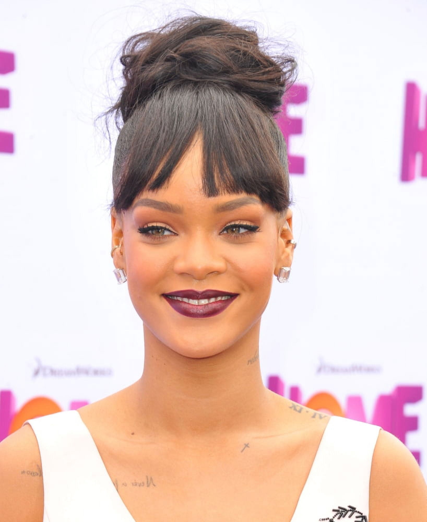 Rihanna At Arrivals For Home Premiere Canvas Art - (16 x 20)