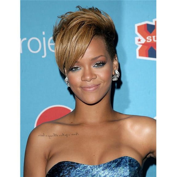 Rihanna In Attendance for Pepsi Refresh Project Superbowl Kickoff Party Liv Nightclub At Fontainebleau Miami Beach Miami Fl February 5 2010 Photo by Adam Orchon Photo Print, 8 x 10