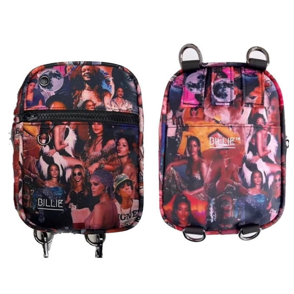 Rihanna Bag Collage Print 5-Way Billie Bag Sling Bag, Crossbody Bag, Backpack, Fanny pack