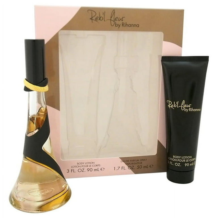 Rihanna Reb'l Fleur Perfume Gift Set for Women, Pieces