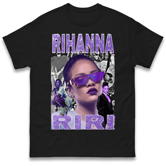 Rihanna Riri Bootleg Adult T Shirt
