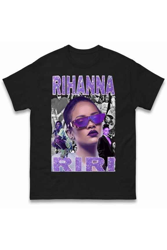 Rihanna Riri Bootleg Adult T Shirt