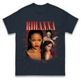 thumbnail image 1 of Rihanna T Shirt,Navy Color,Size 2XL, 1 of 5