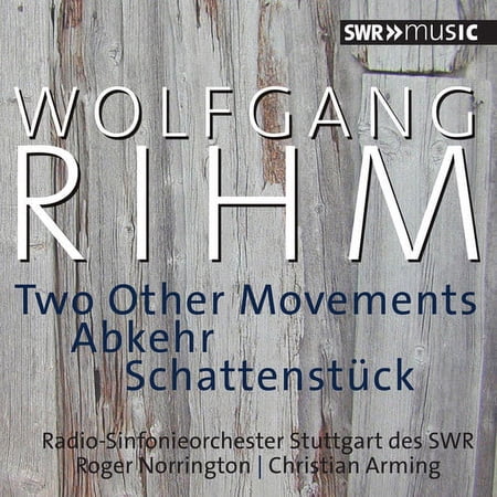 Rihm / Radio-Sinfonieorchester Stuttgart Des SWR - Wolfgang Rihm: Two Other Movements - Music & Performance - CD