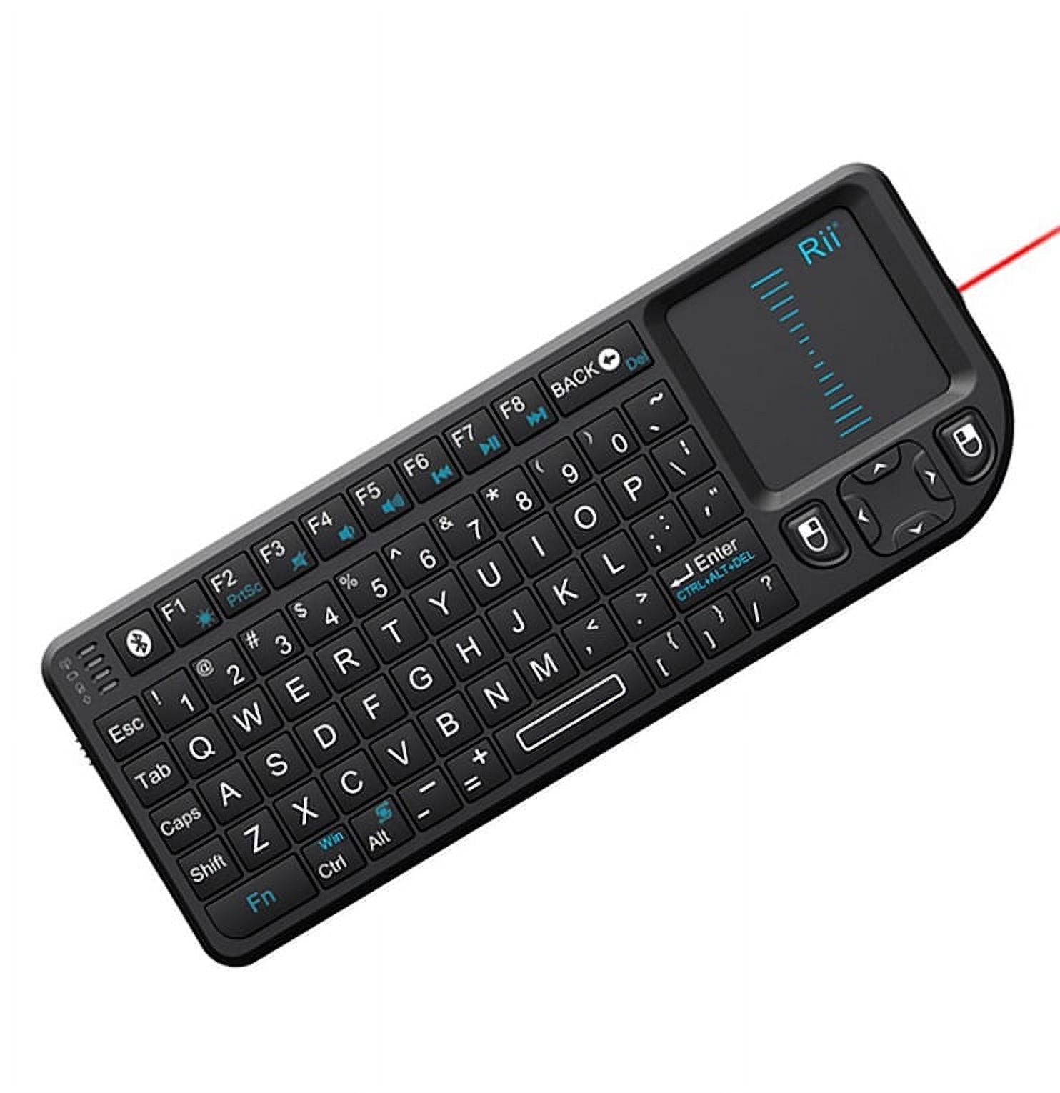 Rii Mini X1 Wireless - Clavier sans-fil for Smart TV, laptop