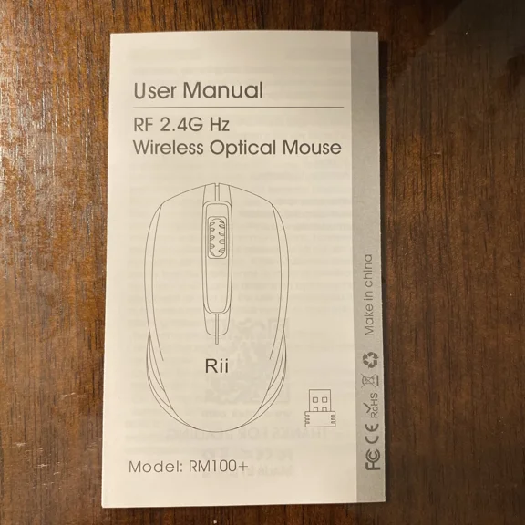 ??Rii Wireless Portable Plug And Play Wireless Optical Mouse For Laptop??