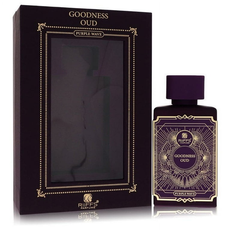 Riiffs Goodness Oud Purple Wave Eau De Parfum Spray (Unisex) By Riiffs - 3.4 oz Riiffs Goodness Oud Purple Wave Eau De Parfum Spray (Unisex) By Riiffs - 3.4 oz