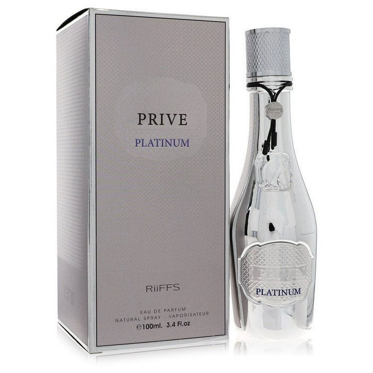 Riiffs Prive Platinum Eau De Parfum Spray By Riiffs Riiffs Prive Platinum Eau De Parfum Spray By Riiffs
