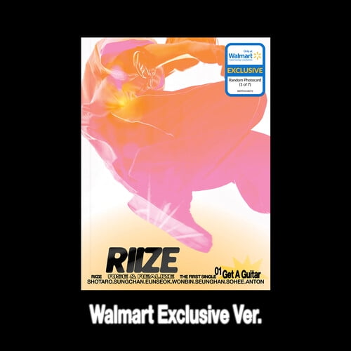 Riize - 1st Single 'Get A Guitar' (Walmart Exclusive Ver Riize - 1st Single 'Get A Guitar' (Walmart Exclusive Ver