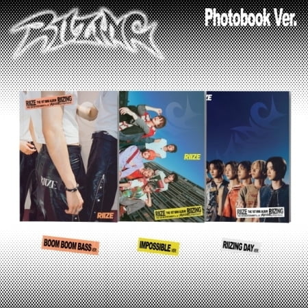 Riize - Riizing - Photo Book Version - Random Cover - incl. 88pg Photobook, Sticker, Polaroid Photo, Folded Poster + Photocard - Music & Performance - CD