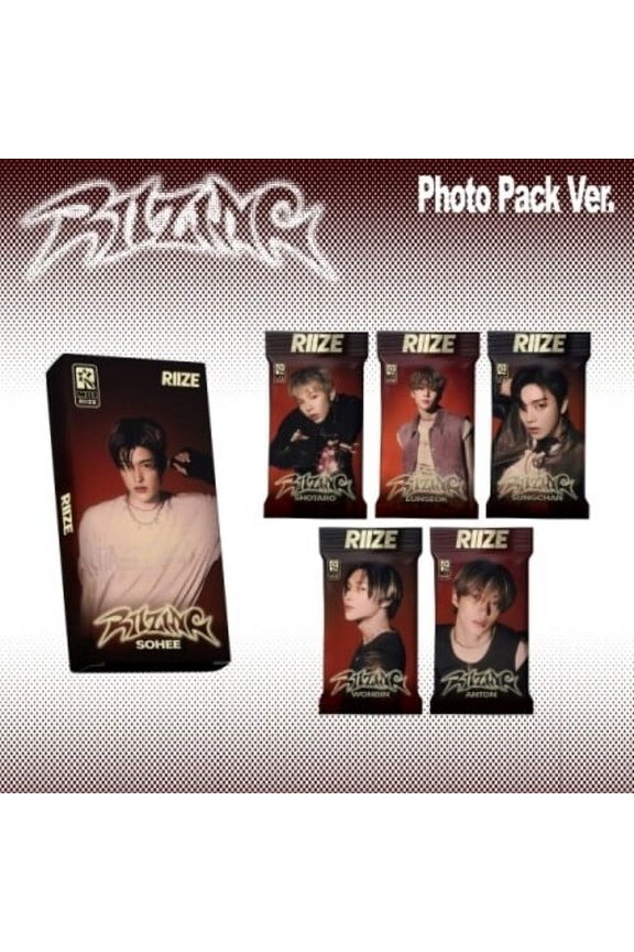 - Riizing - Photo Pack QR Card Version - Random Cover - incl. 6 Image Cards + Photocard - Music & Performance - CD