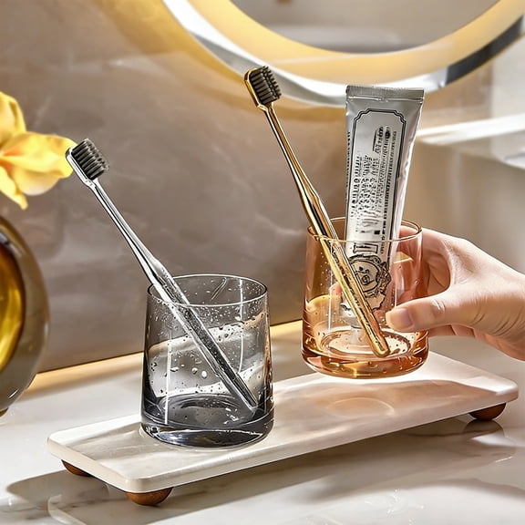 Rijanmt Fast Drying Diatomite Stone Soap Tray for Bathroom,11.8x3.9" Water Absorbing Coaster,Instant Dry Sink Counter Tray,Kitchen Sponge Hand Soap Holder,For Countertop Faucet Soap Dishs Dispenser,B