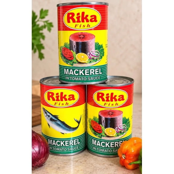 Rika Mackerel In Tomato Sauce, 3 Cans