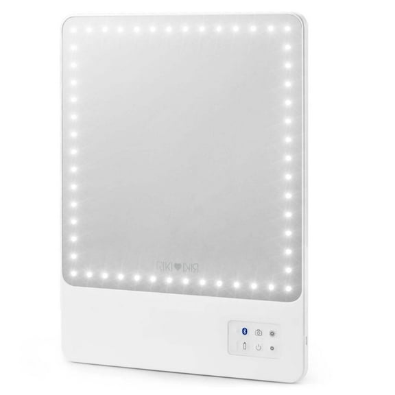 Riki B-00160.WHT Skinny Smart Vanity Mirror with HD LEDs, White