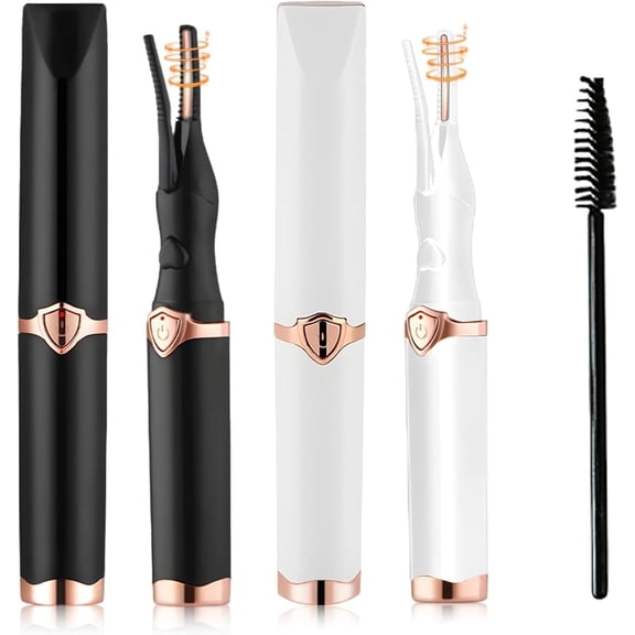 Heated Eyelash Curler, Eyelash Curler, Heated Lash Curler, Varche 2 in 1 Electric Eyelash Curler, Certainly 3 Heating Modes Eyelash Curler, Fast Heating 24H Long-Lasting