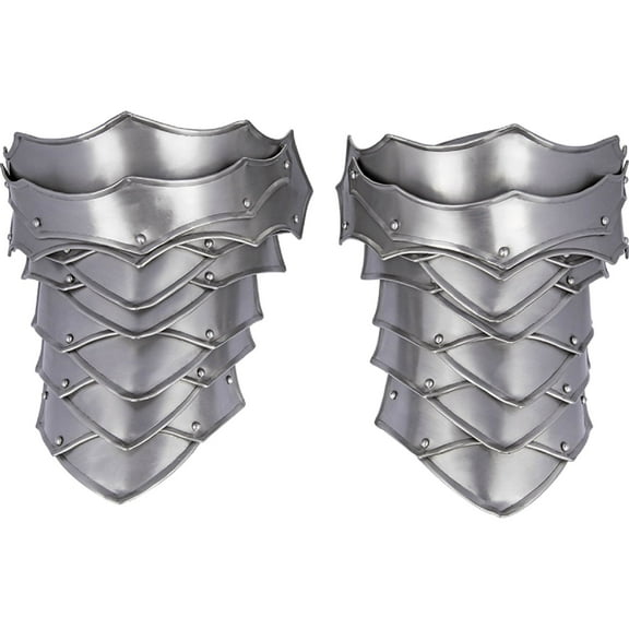 Rikomer Steel Spaulders Gothic Pauldrons Shoulder Plate Armour