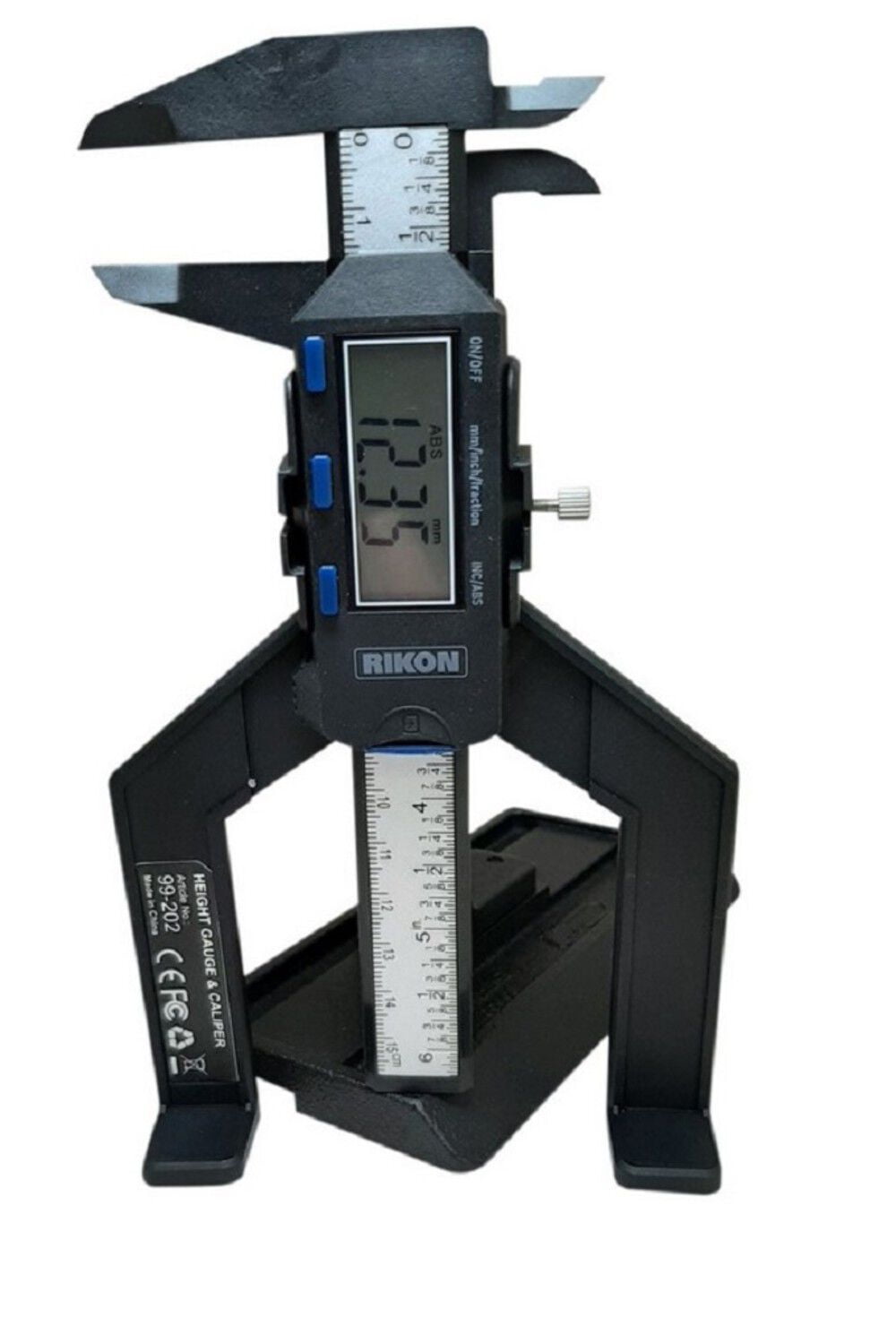 Rikon Digital Blade And Bit Height Gauge And Caliper With Lcd Display