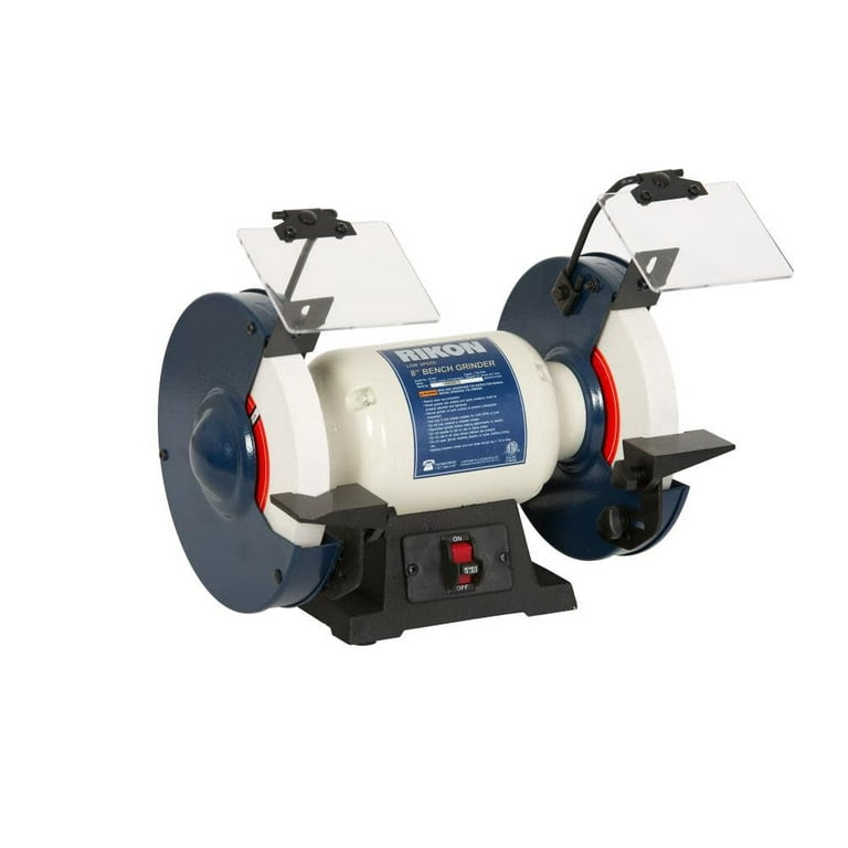 Rikon Power Tools 8-Inch Slow Speed Bench Grinder, 1750-RPM with