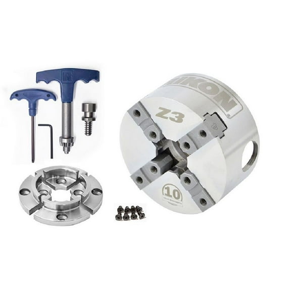 Rikon Z3 Lathe Chuck And Jaw Kit Without Insert
