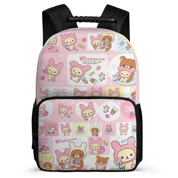 Rilakkuma 16-Inch Everyday Backpack/Travel Laptop Bag