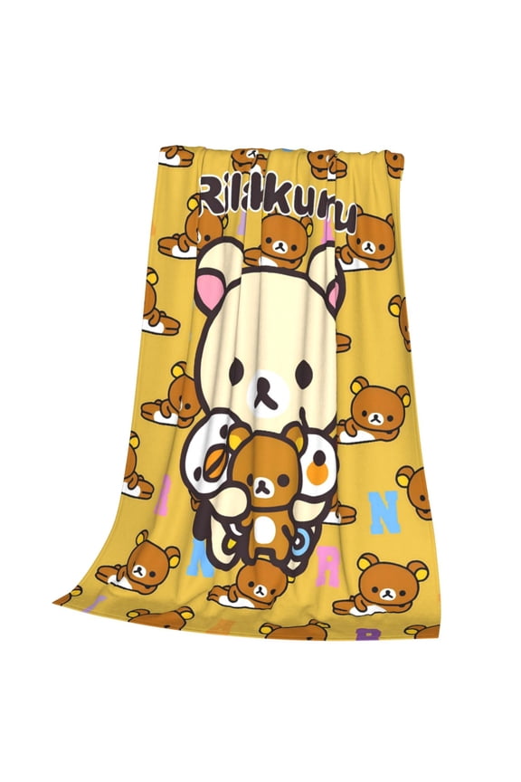 Blanket, Ultra-Soft ightweight Flannel Throw Blanket for Bed, Sofa, Travel & Camping 50x40