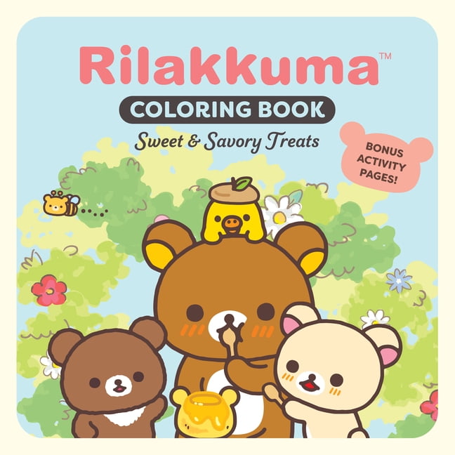 Rilakkuma Rilakkuma Coloring Book: Sweet & Savory Treats, (Paperback)