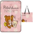 thumbnail image 1 of Rilakkuma Waterproof Foldable Beach Blanket Picnic Mat Tote Perfect for Camping Beach Hiking Grass 150x100cm, 1 of 5