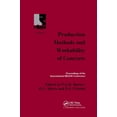 thumbnail image 1 of Rilem Proceedings Production Methods and Workability of Concrete, Book 32, (Paperback), 1 of 1