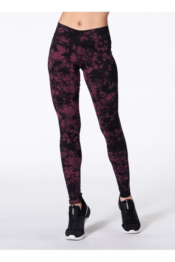 Riley 7 High Waisted yoga leggings for women running yoga pants, Violet Medium