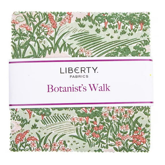 Riley Blake - Botanist's Walk 5" Stacker by Liberty Fabrics 42 pcs