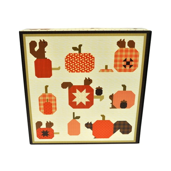Riley Blake Designs Awesome Autumn Hide And Seek Quilt Kit