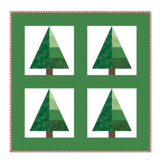 Riley Blake Designs Central Park In Christmas Mini Quilt Kit KTB-7949