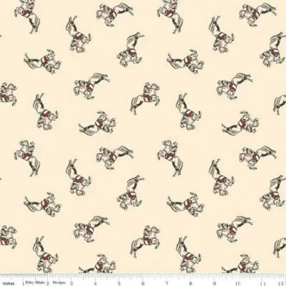 Riley Blake Designs Cowboys Cowboy Cream