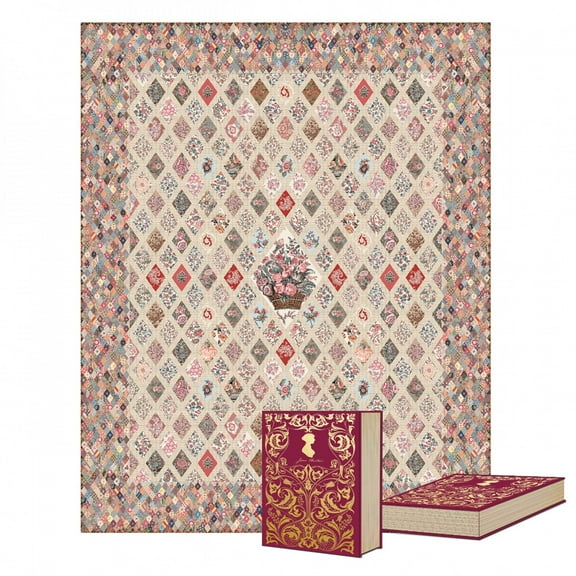 Riley Blake Designs Jane Austen At Home Coverlet Quilt Kit KT-17450