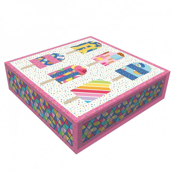 Riley Blake Designs Rainbowfruit Popsicle Parade Quilt Kit