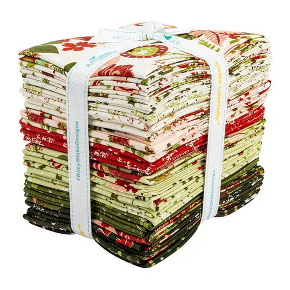 Riley Blake - Glisten Fat Quarter Bundle by Sandy Gervais 27 pcs