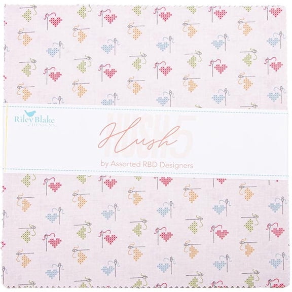 Riley Blake - Hush Hush 5 10" Stacker 42 pcs