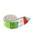 thumbnail image 1 of Riley Blake Jingle Bells Fabric Collection 2.5" Rolie Polie, 1 of 3