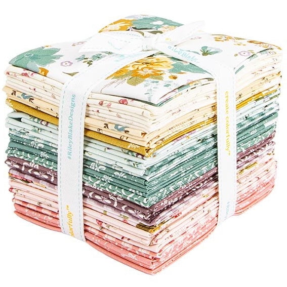 Riley Blake - Renew Fat Quarter Bundle by Sandy Gervais 25 pcs
