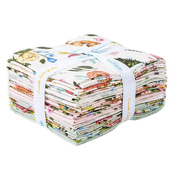 15 Fat Quarters - Assorted Sweet Spring Floral Fat Quarter Bundle (Single Bundle)