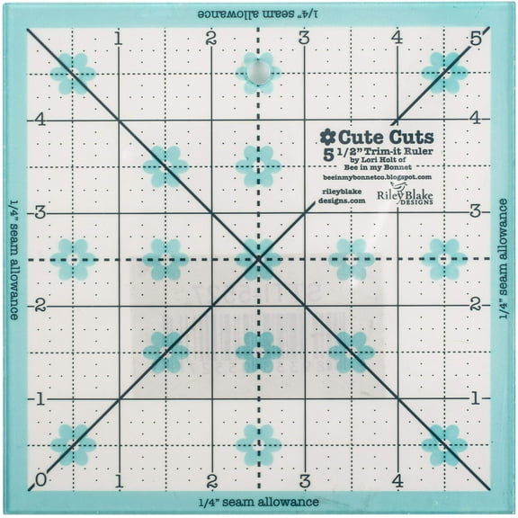 Trim It Ruler Square 5-1/2in x 5-1/2in