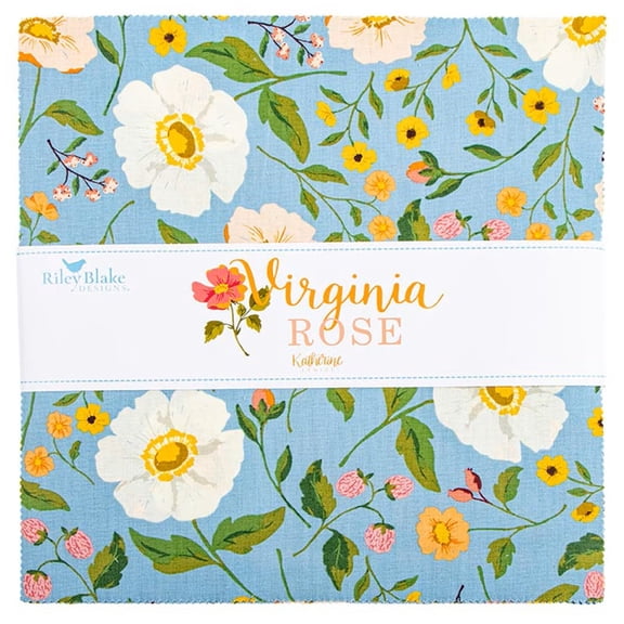 Riley Blake - Virginia Rose 10" Stacker by Katherine Lenius 42 pcs