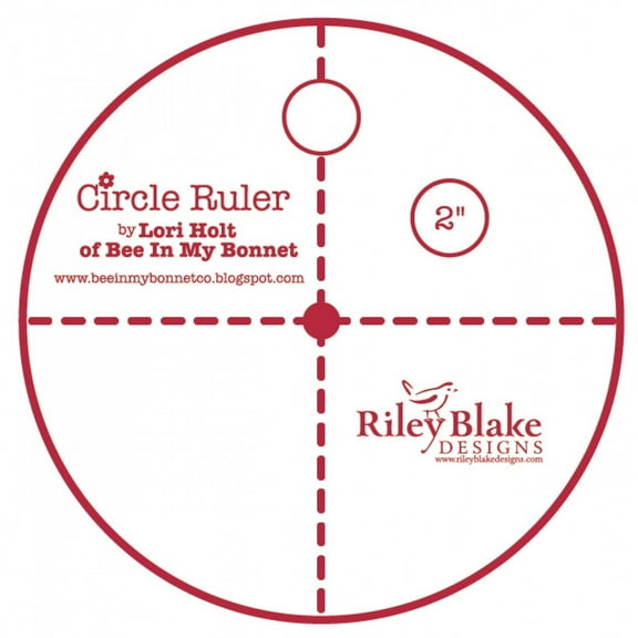 Riley Blake by Lori Holt of Bee in my Bonnet - Circle Ruler 2 inch